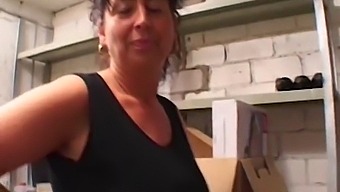 Milf With Big Tits Gets Fucked In The Garage