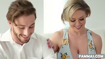 Beautiful Mother-In-Law Seduces With Big Natural Tits And Big Cock