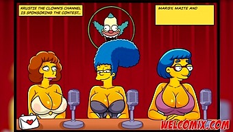 The Sexiest Mature Woman In Town, Featuring Simpsons-Themed Hentai