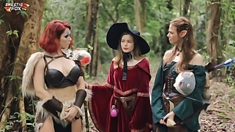 Get Lost In The World Of Fantasy With Demon Kitty In D&D Porn Adventure