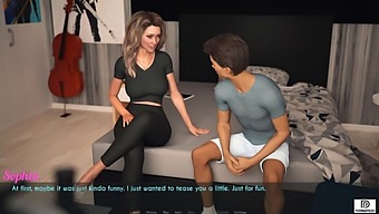 Animált Pornójáték Egy Fülledt Mostohaanyával És Csábító Feleségével