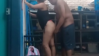 Unable To Resist, I Seduce My Stepmother-In-Law While She Washes Clothes
