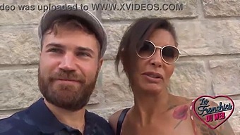 Mature French Bartender With Tattoos And Big Breasts