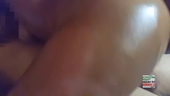 Young Latina Flaunts Her Curves And Rides Partner'S Dick While Boyfriend Watches And Masturbates, Culminating In A Humiliating Ejaculation Scene