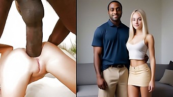 A Black Man Pleasures My Lovely Spouse With Anal Play (Sexy Outfit 3d)