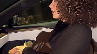 A Young Woman Who Is Into Sexual Relationships With Other Men Besides Her Husband, While He Watches.